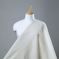 White - Handloom Pure Linen Bhagalpuri Fabric 13