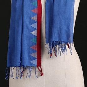 Phulia Jamdani Pure Handloom Cotton Stole with Tassels 40