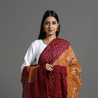 Kutch Tie-Dye Cotton Bandhani Dupatta 08