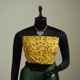 Green - Nazaakat Kota Doria Cotton Plain Saree with Blouse & Jewellery Set 74