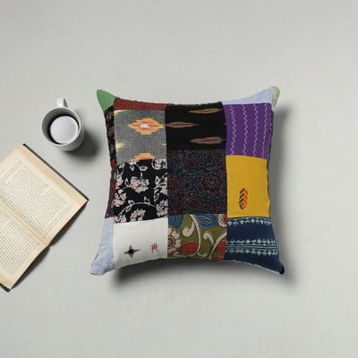 Handcrafted Cotton Patchwork Cushion Cover 40