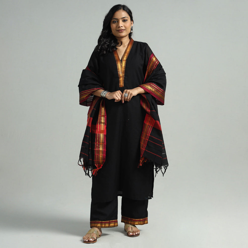 Dharwad Kurta with Palazzo & Dupatta Set
