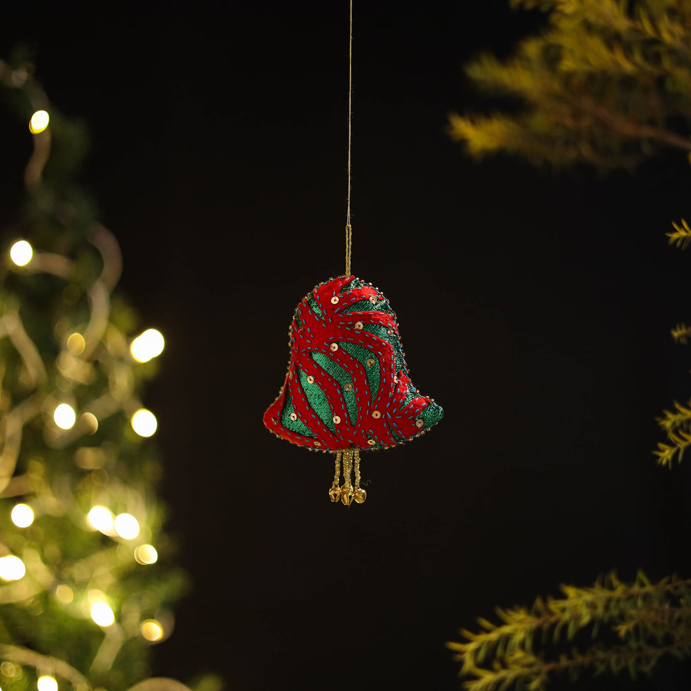 Bell Felt Ornament - Handmade Christmas Decor 36