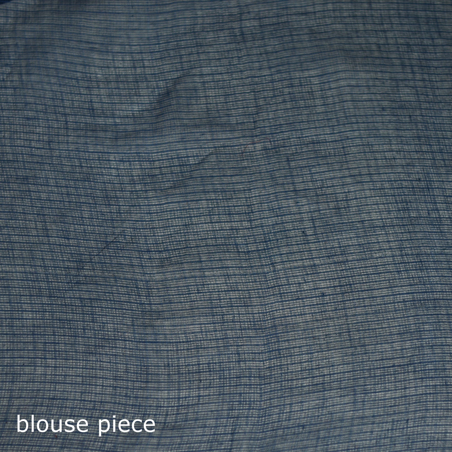 Blue - Nazaakat Kota Doria Cotton Plain Saree with Blouse & Jewellery Set 79