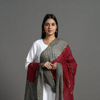 Kutch Tie-Dye Cotton Bandhani Dupatta 25