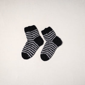 Black - kullu karishma hand knitted angora x merino wool