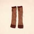 Brown Kumaun Hand Knitted Woollen Hand Warmer