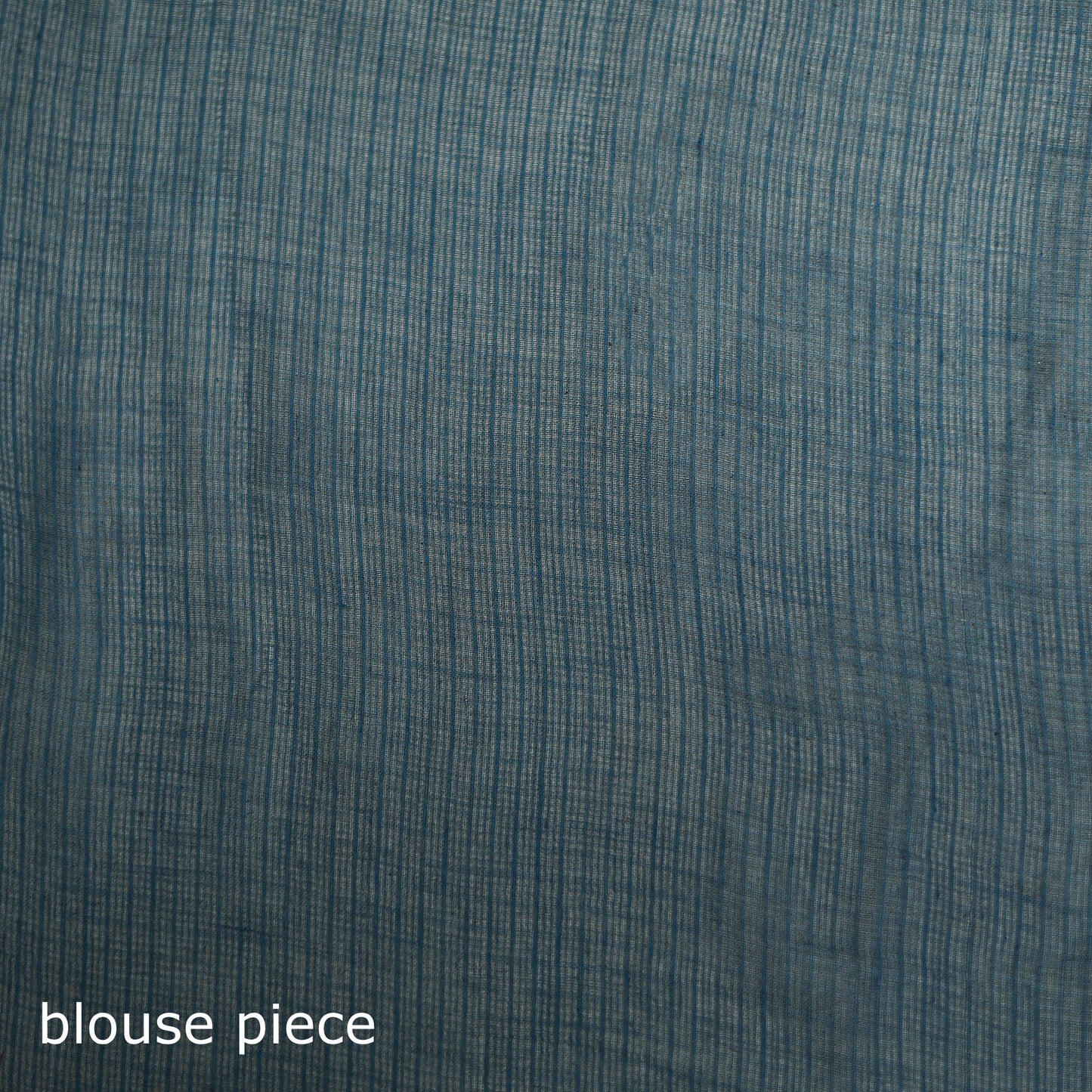Blue - Nazaakat Kota Doria Cotton Plain Saree with Blouse & Jewellery Set 83