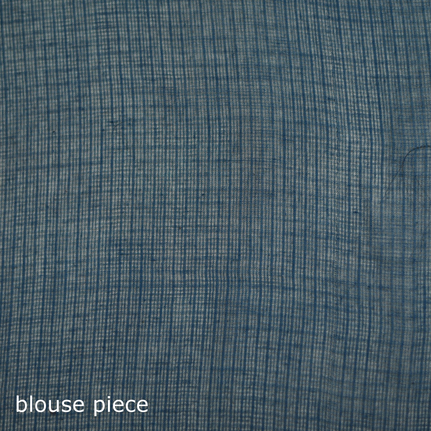 Blue - Nazaakat Kota Doria Cotton Plain Saree with Blouse & Jewellery Set 84