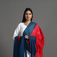 Red - Kutch Tie-Dye Cotton Bandhani Dupatta 37