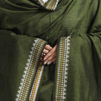 Green - Pure Cotton Sambalpuri Ikat Dupatta 08