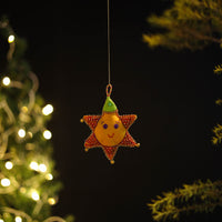 Star Felt Ornament -  Handmade Christmas Decor 59