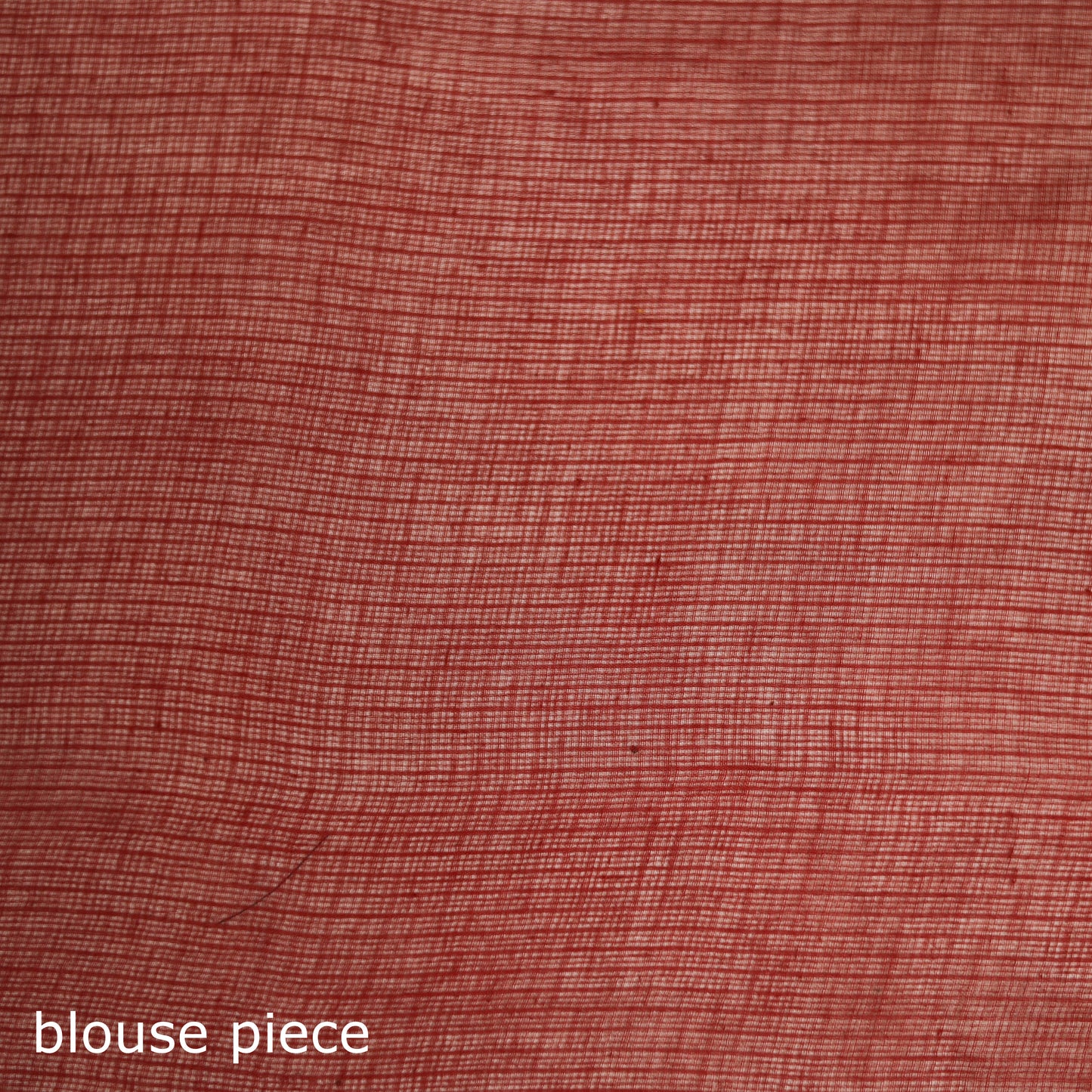Red - Nazaakat Kota Doria Cotton Plain Saree with Blouse & Jewellery Set 98