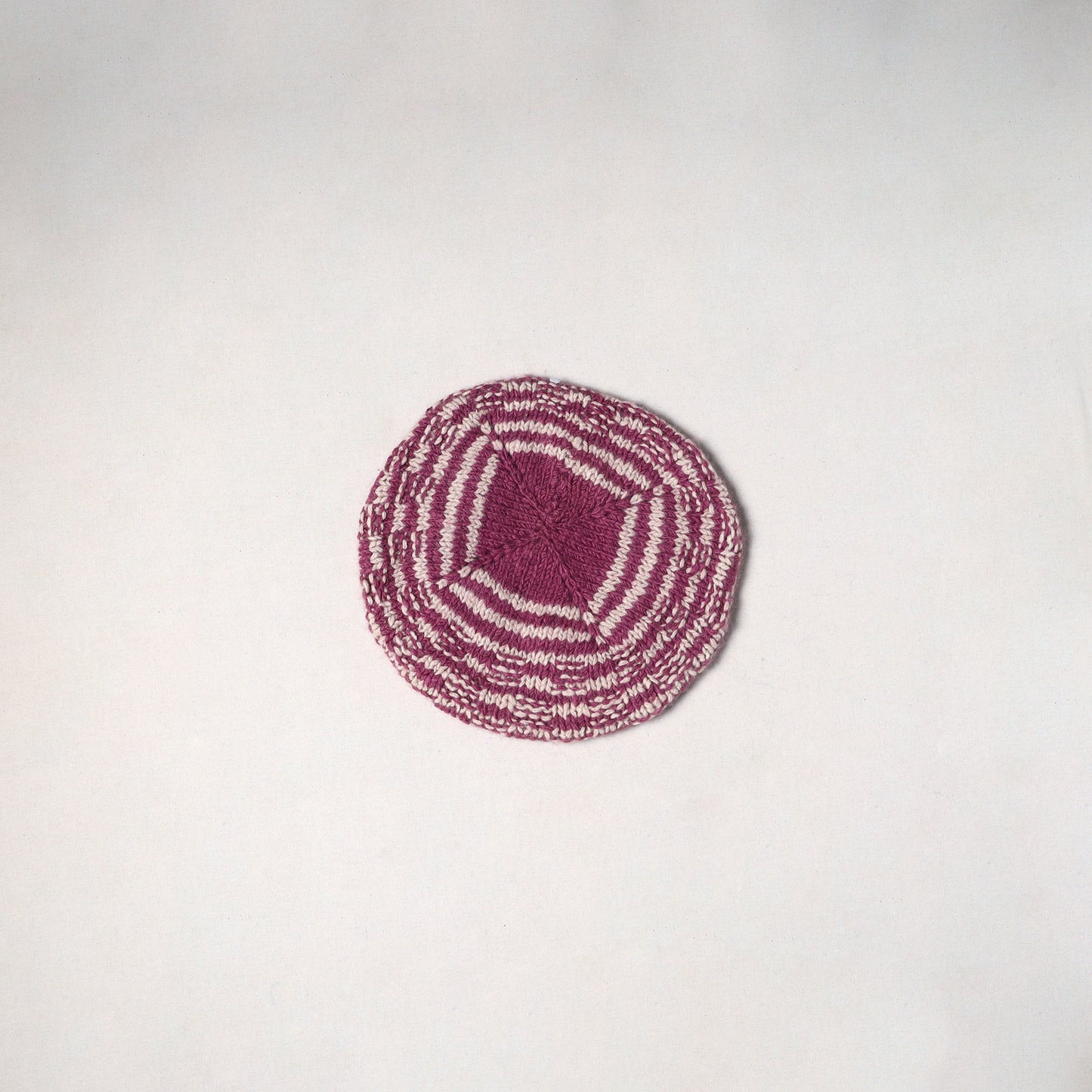 Red - kullu karishma hand knitted angora x merino wool