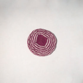 Red - kullu karishma hand knitted angora x merino wool