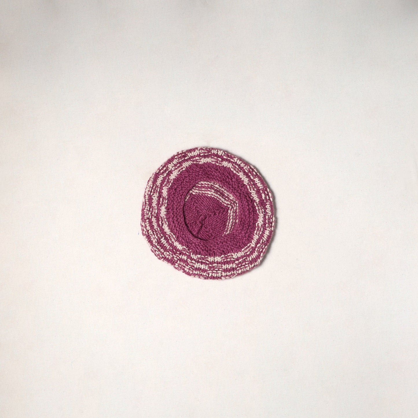 Red - kullu karishma hand knitted angora x merino wool