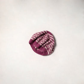 Red - kullu karishma hand knitted angora x merino wool