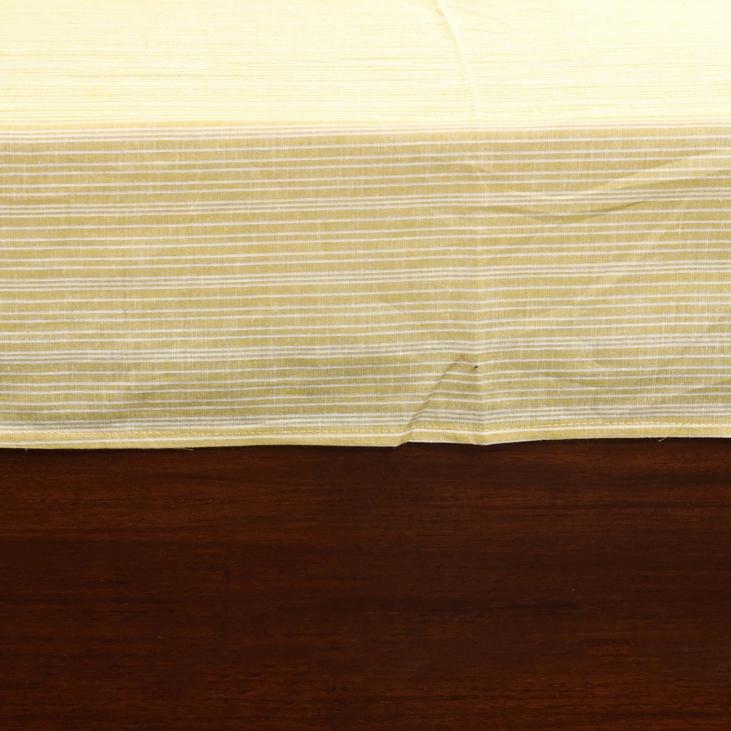 Yellow - jacquard with modal silk patch cotton bedsheet set
