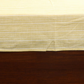 Yellow - jacquard with modal silk patch cotton bedsheet set