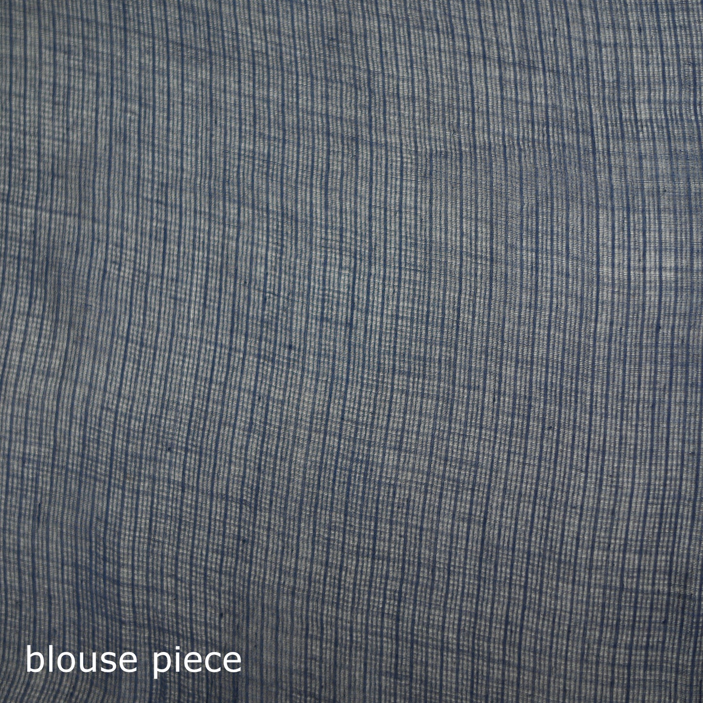 Blue - Nazaakat Kota Doria Cotton Plain Saree with Blouse & Jewellery Set 110