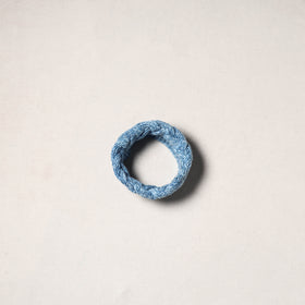 Blue - kullu karishma hand knitted merino wool headband 22