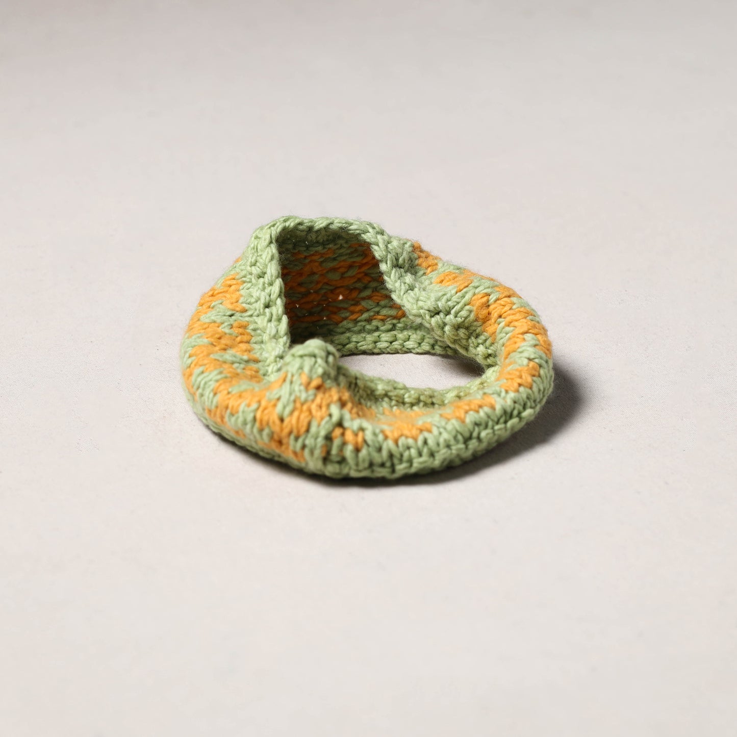 Green - kullu karishma hand knitted merino wool headband 26