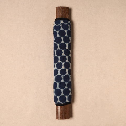 Buy Handmade Cotton Blue Fridge Handle Cover