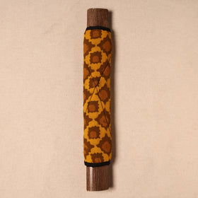 Buy Handmade Cotton Brown Fridge Handle Cover 37