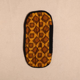 Buy Handmade Cotton Brown Fridge Handle Cover 37