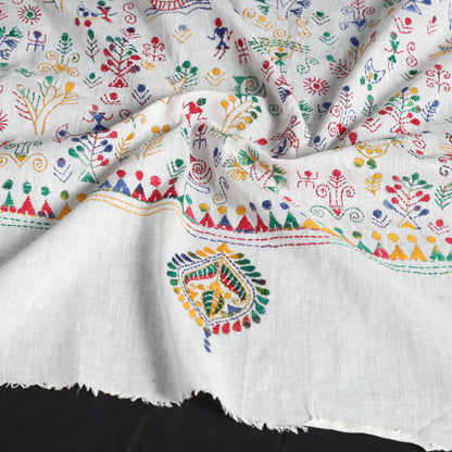 Kantha Embroidery Dupatta