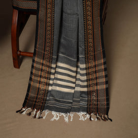 Grey - 3pc cotton unstitched dharwad dress material