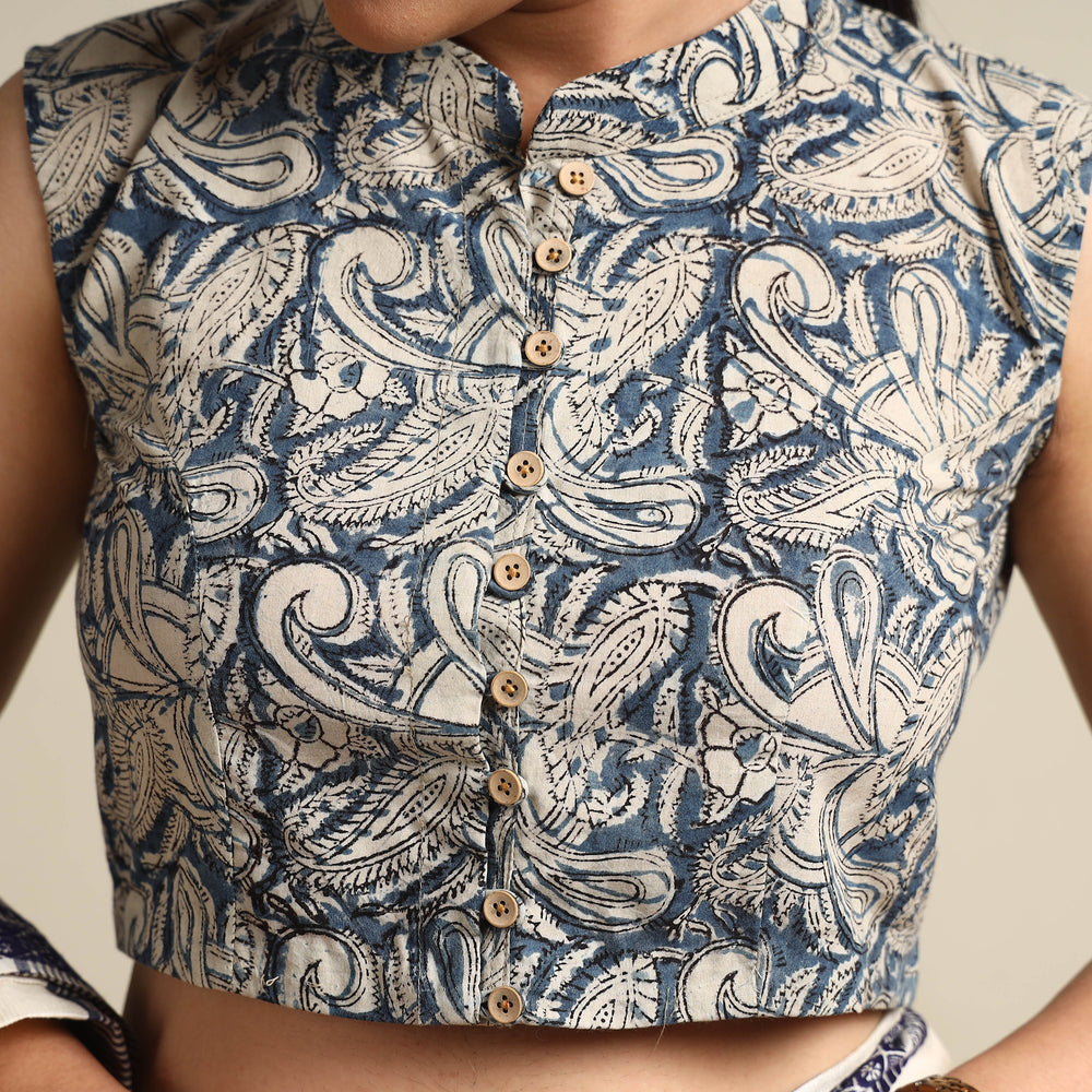  Kalamkari Stitched Blouse
