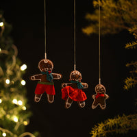 Felt Gingerbread Family - Handmade Christmas Decor 50