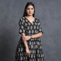Buy Hand Batik Printed Cotton Flared Gher Dress Online l iTokri.com