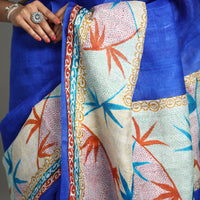 Kantha Embroidery Saree