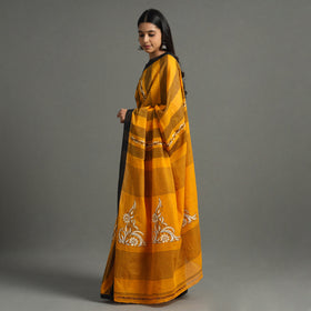  Bengal Kantha Hand Embroidery Cotton Handloom Saree