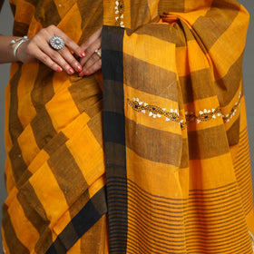  Bengal Kantha Hand Embroidery Cotton Handloom Saree