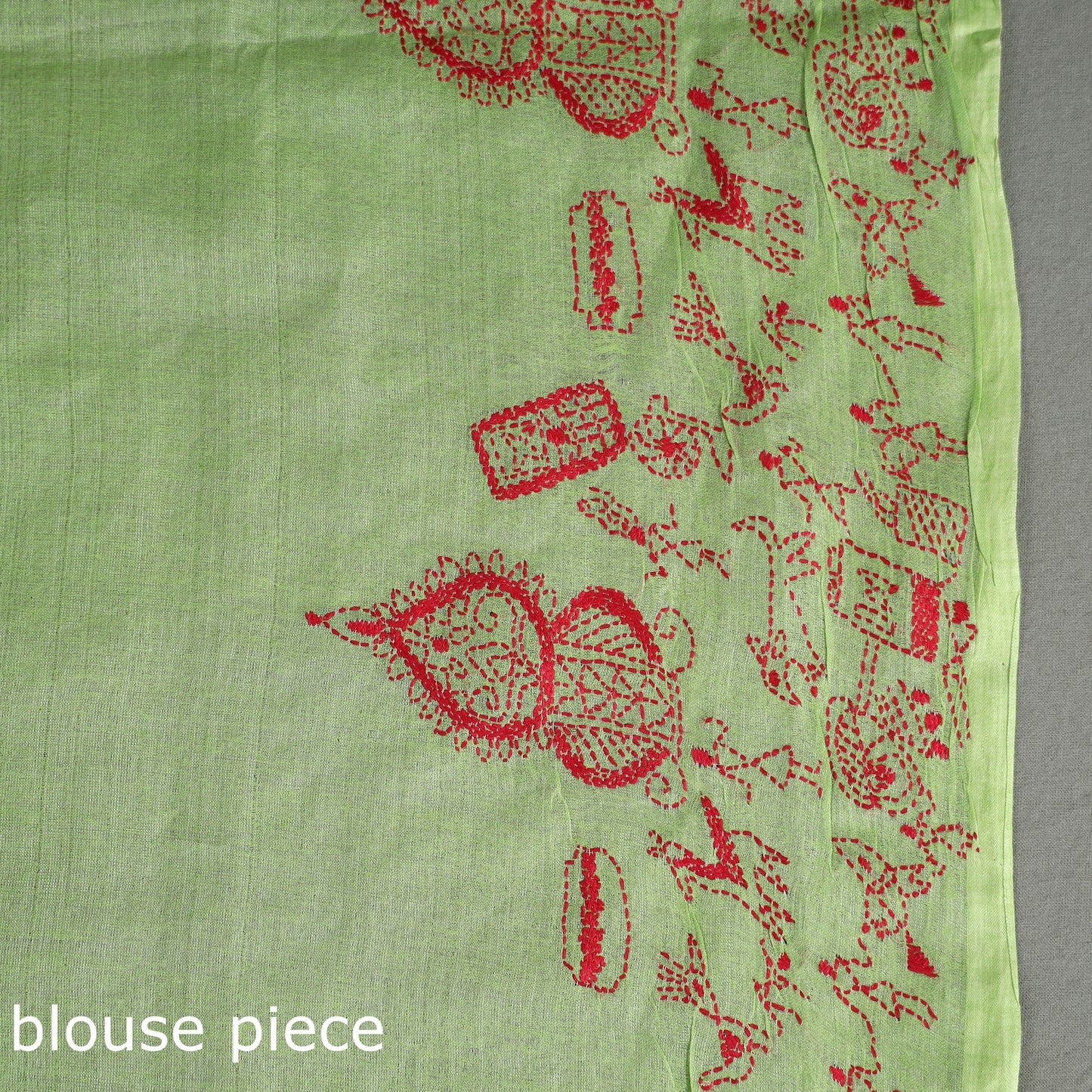 Kantha Embroidery Saree 