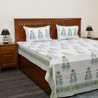 Sanganeri Double Bed Cover set