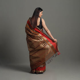  Handloom Cotton Zari Border Kanchipuram Saree Online
