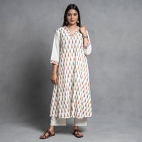 Sanganeri Kurta with Palazzo & Dupatta Set
