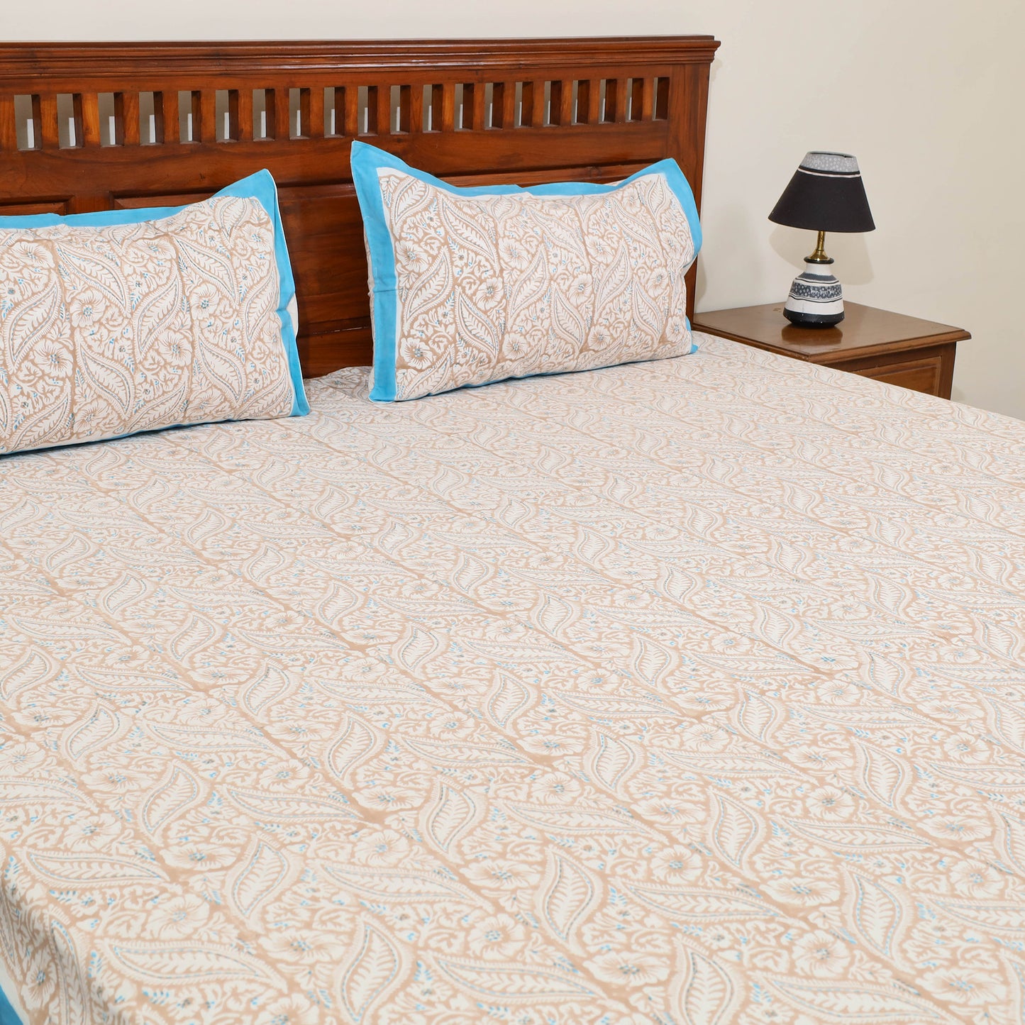 Sanganeri Double Bed Cover set