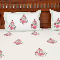 Sanganeri Double Bed Cover set