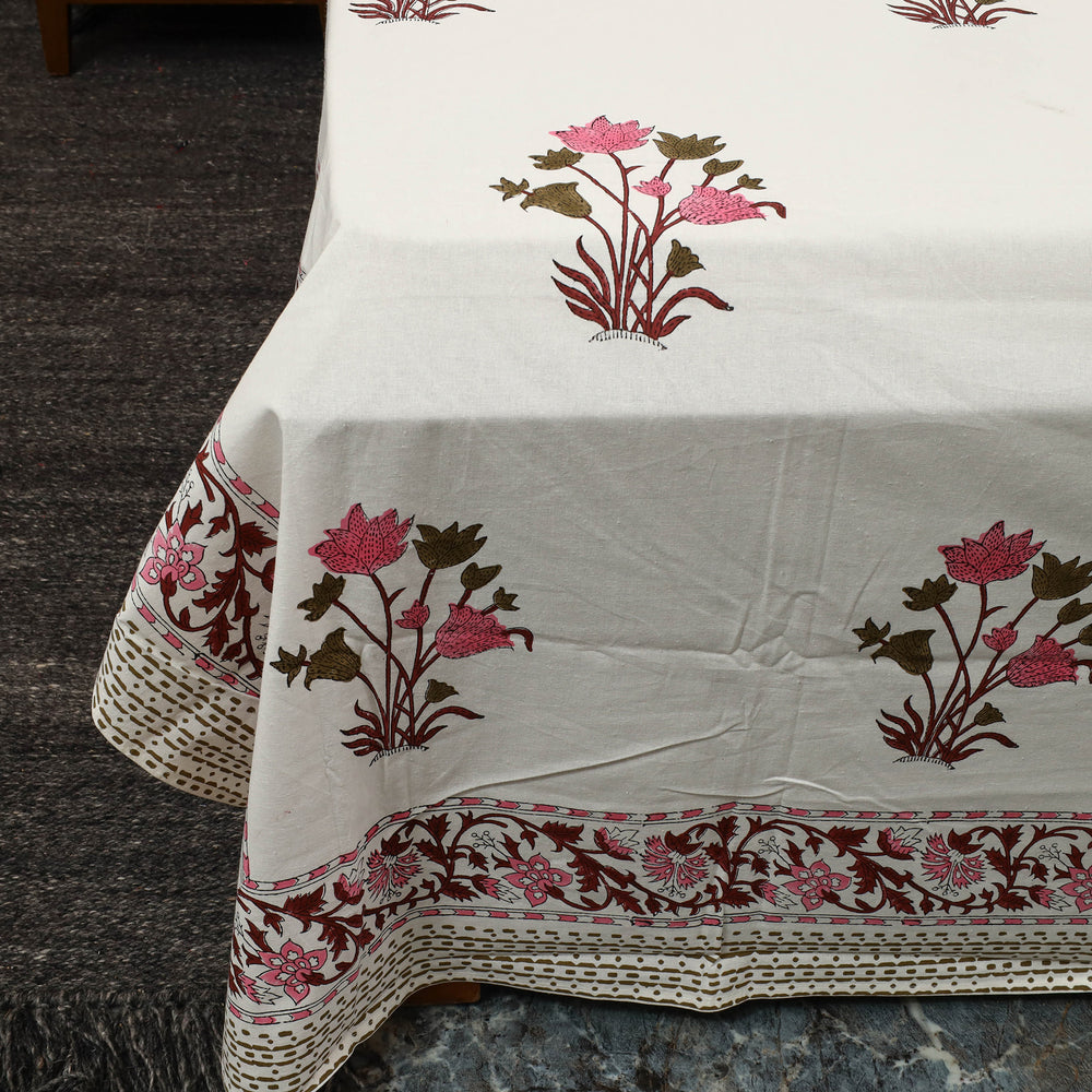 Sanganeri Double Bed Cover set