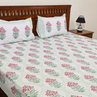 Sanganeri Double Bed Cover set