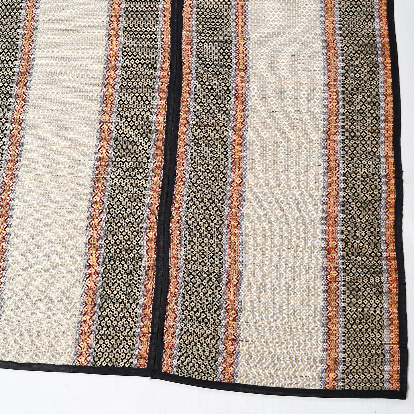 Madur Grass Handwoven 3 Fold Floor Mat of Midnapore 13