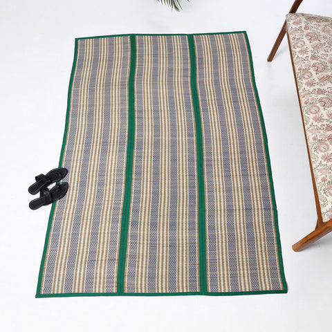 Madur Grass 3 Fold Floor Mat of Midnapore (78 x 53 in)