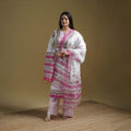 Sanganeri Hand Block Print Cotton Suit Set with Dupatta for women 17