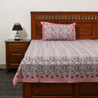 Sanganeri Double Bed Cover set