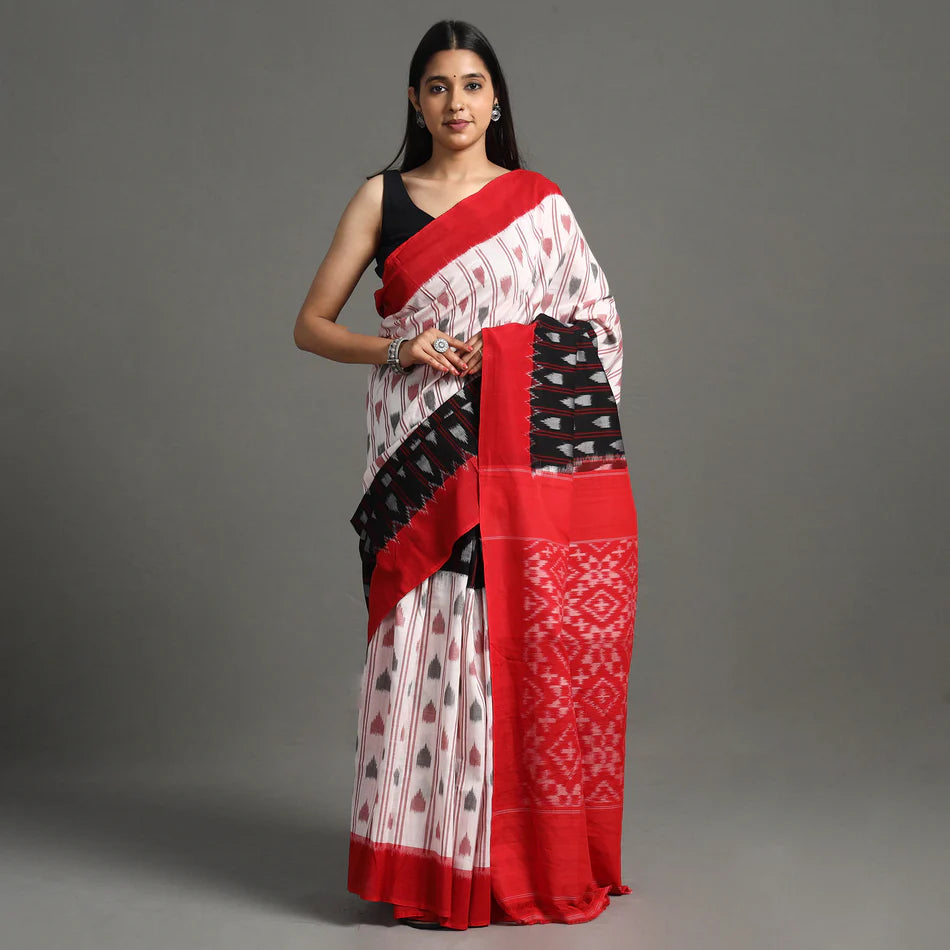 Pochampally ikat saree